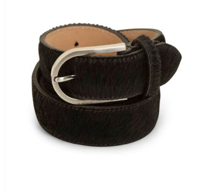 Hovedbilde Skinnbelte med pony hair